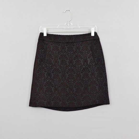 LOFT Dresses & Skirts - Ann Taylor Loft‎ Women Skirt Burgundy 2P